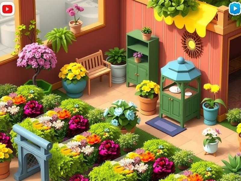 Gardenscapes गेमप्ले स्क्रीनशॉट