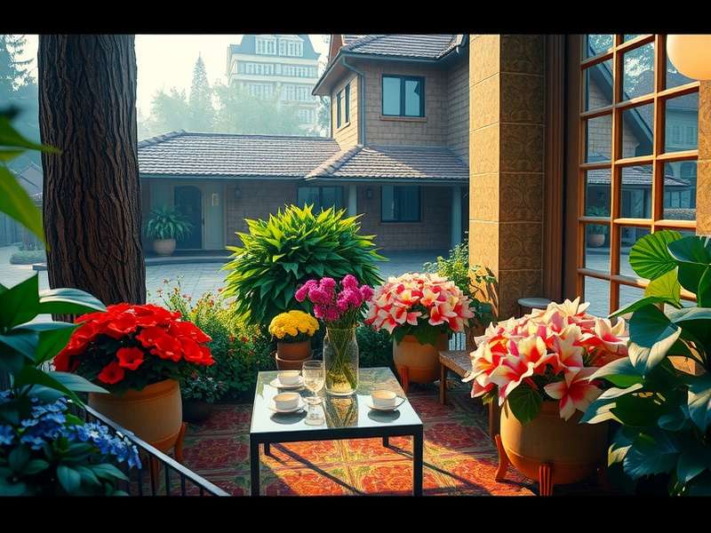 Gardenscapes 2 गेमप्ले स्क्रीनशॉट - रंगीन बगीचा और पहेलियाँ