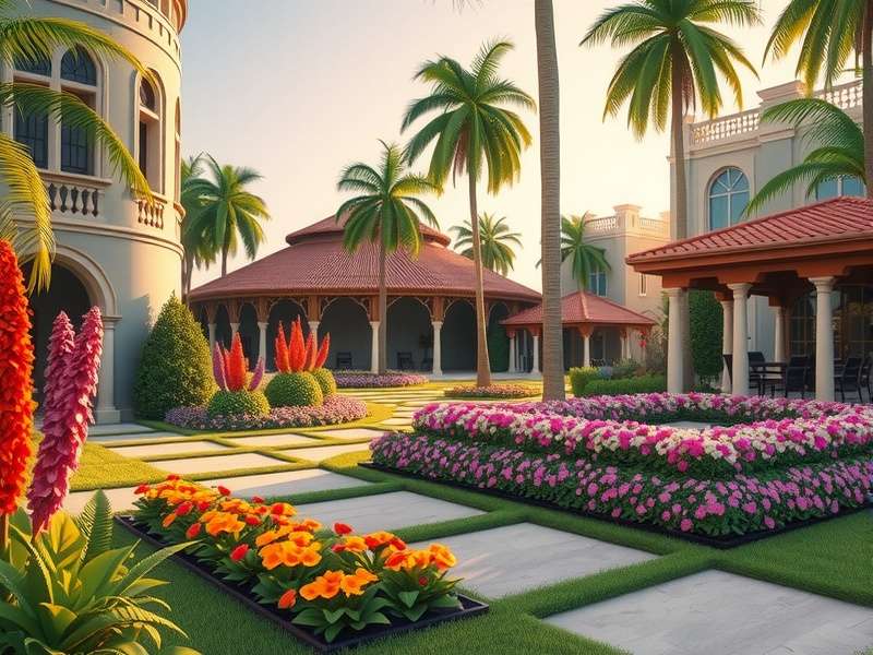 Gardenscapes PC गेम का स्क्रीनशॉट - खूबसूरत गार्डन और पज़ल