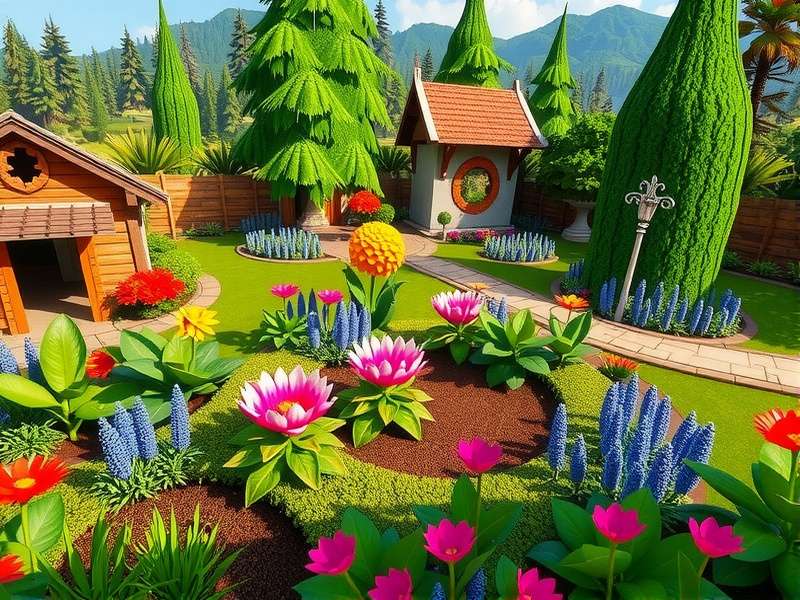 Gardenscapes गेम के मुख्य पात्र: ऑसिन, रफ़स और अन्य
