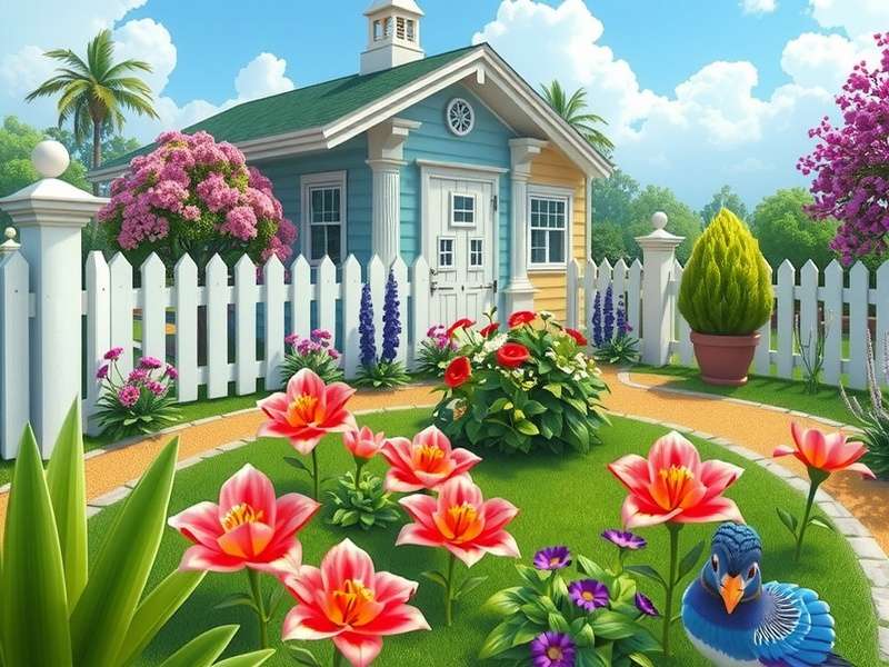 Gardenscapes 2 गेमप्ले स्क्रीनशॉट