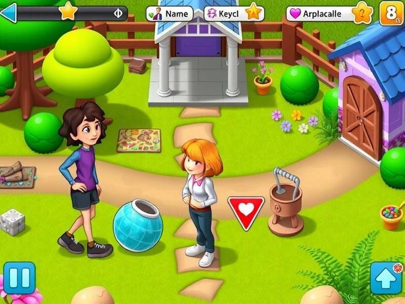 Gardenscapes iPhone गेमप्ले स्क्रीनशॉट चीट कोड्स दिखाते हुए
