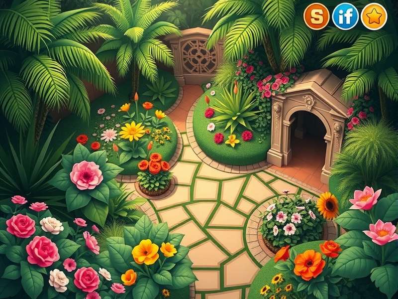 Gardenscapes गेमप्ले स्क्रीनशॉट
