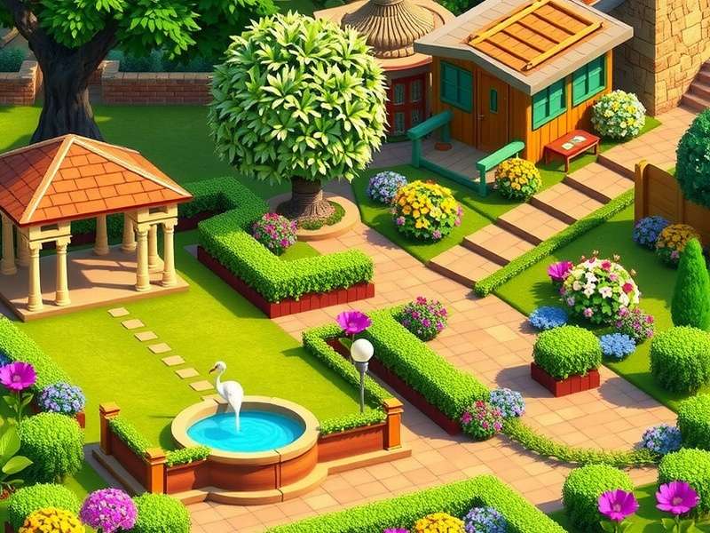 Gardenscapes Mod APK 5play इंटरफेस स्क्रीनशॉट