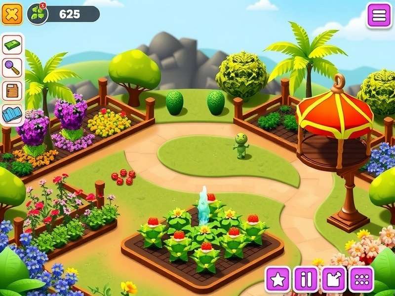 Gardenscapes गेमप्ले स्क्रीनशॉट हिंदी में
