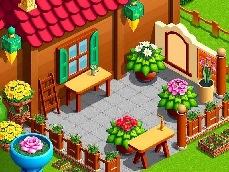 Gardenscapes गेमप्ले स्क्रीनशॉट हिंदी में