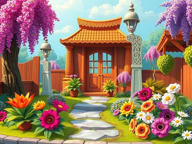 Gardenscapes गेमप्ले स्क्रीनशॉट