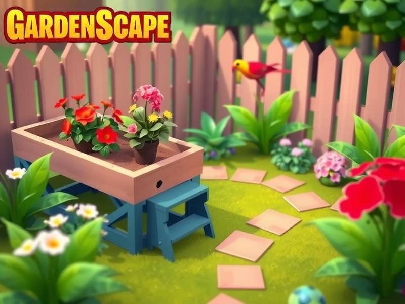 Gardenscapes गेमप्ले स्क्रीनशॉट