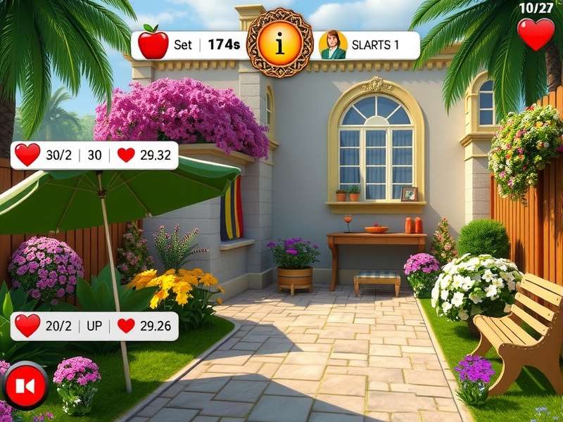 Gardenscapes इवेंट्स स्क्रीनशॉट