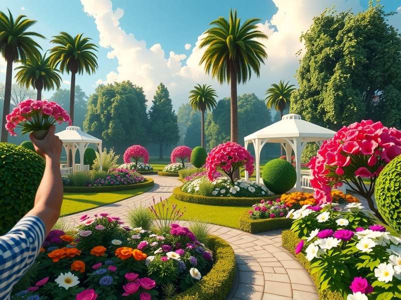 Gardenscapes वास्तविक गेमप्ले और विज्ञापनों का तुलनात्मक दृश्य