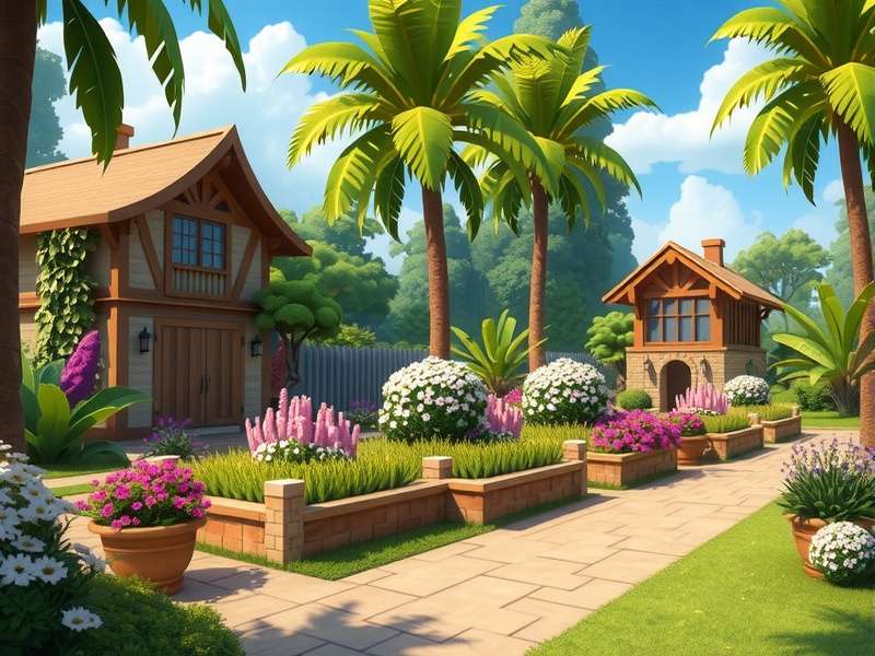 Gardenscapes Game Play Interface
