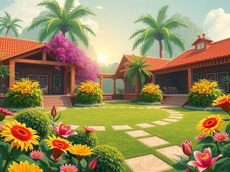 Gardenscapes Level 54 गेमप्ले स्क्रीनशॉट
