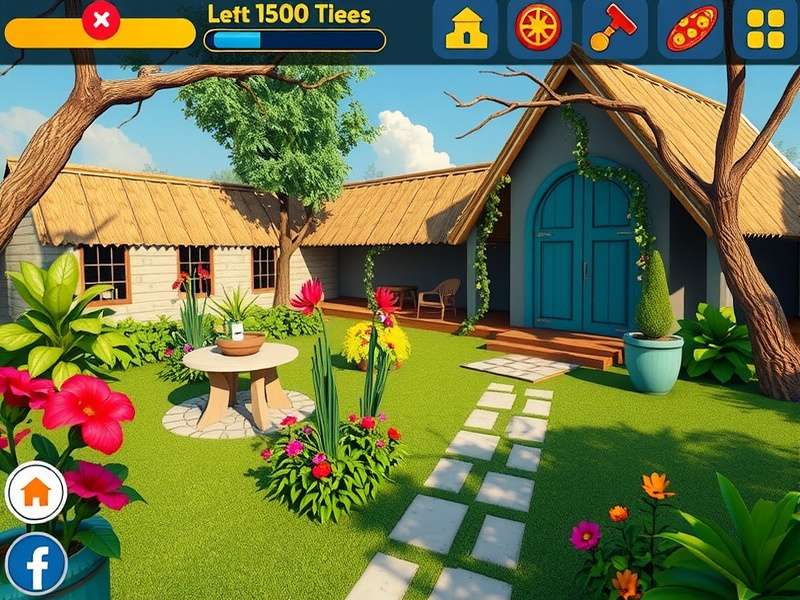 Gardenscapes Gameplay Screenshot