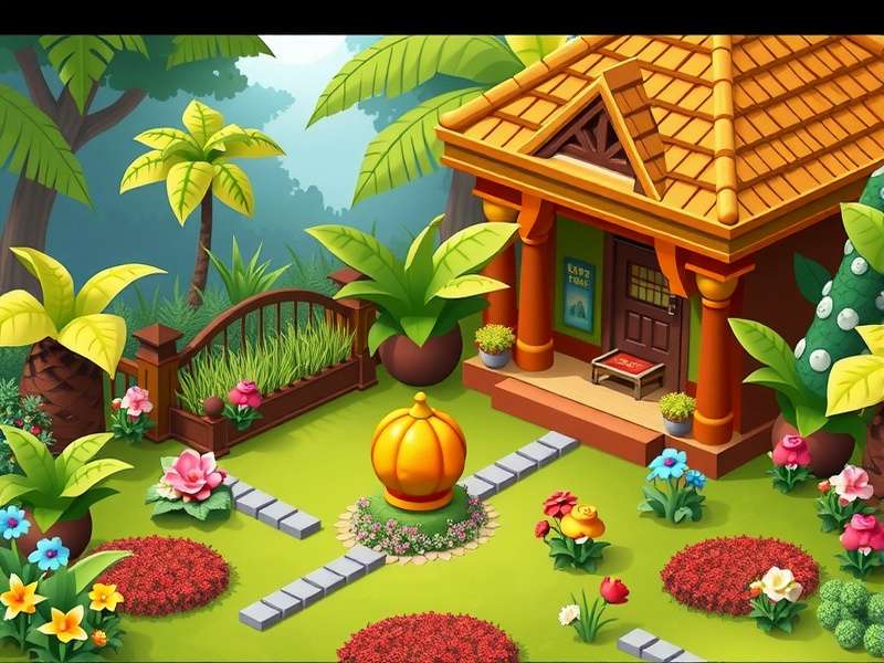 Gardenscapes गेमप्ले स्क्रीनशॉट