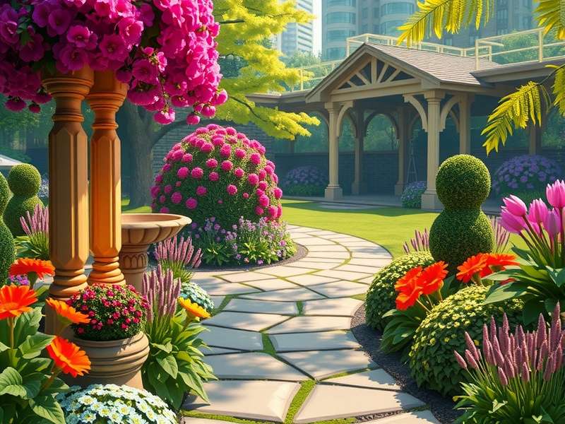 Gardenscapes गार्डन डिजाइन और गेमप्ले