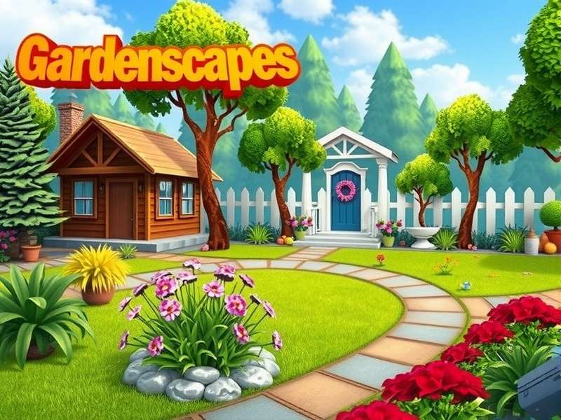Gardenscapes गेमप्ले स्क्रीनशॉट