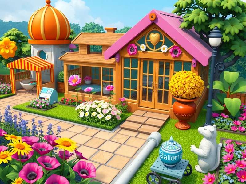 Gardenscapes गेमप्ले स्क्रीनशॉट
