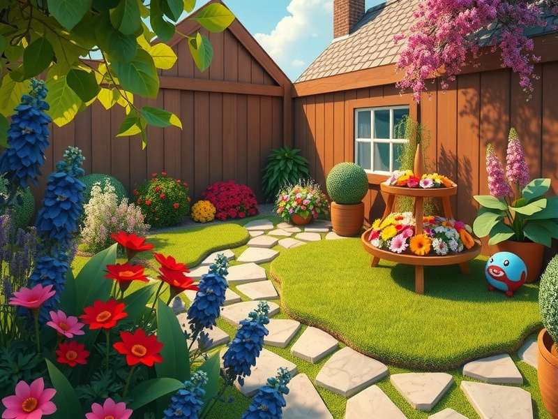 Gardenscapes Facebook विज्ञापनों का विश्लेषण करते हुए एक ग्राफ़ और मोबाइल स्क्रीन