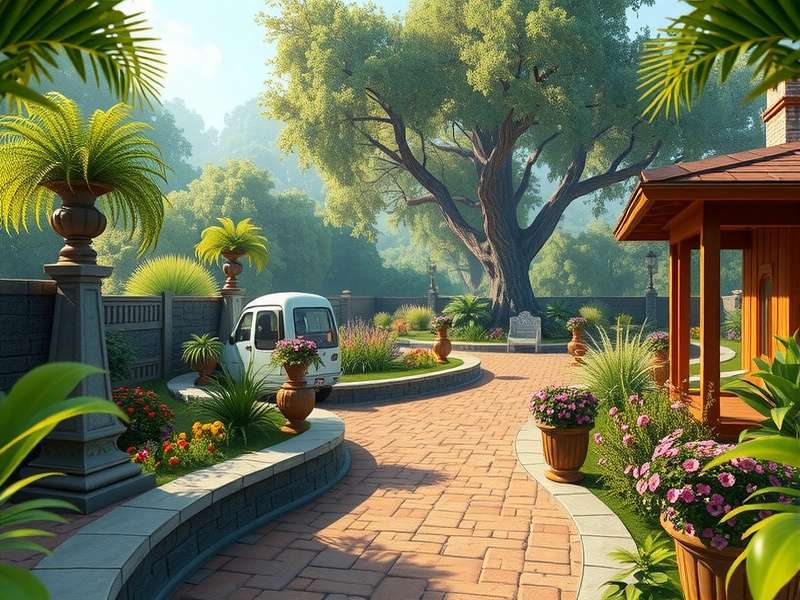 Gardenscapes गार्डन डिजाइन और पहेली गेमप्ले