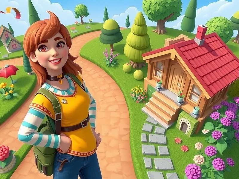 Gardenscapes game safety review showing mobile device with secure gameplay