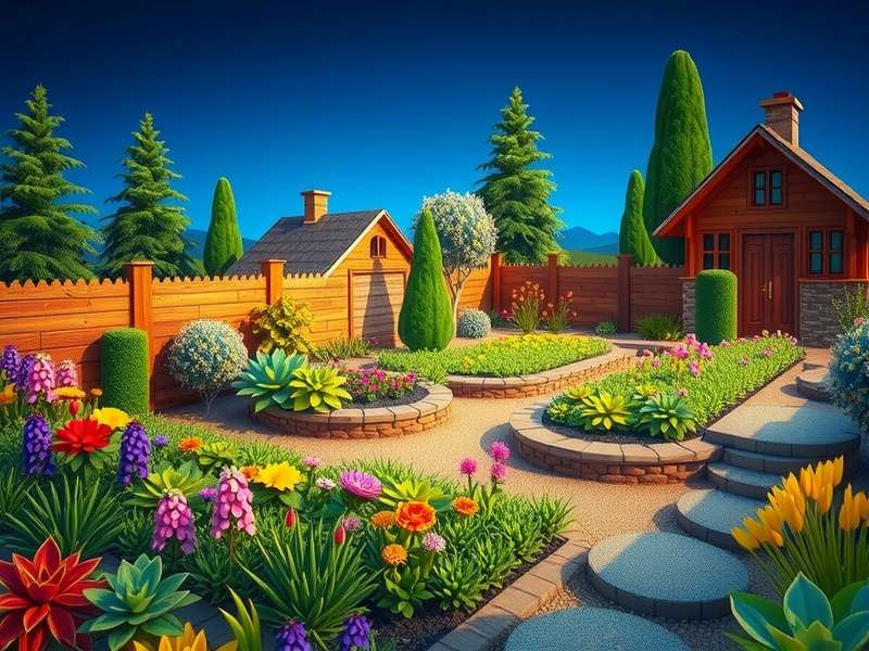 Screenshot of vibrant Gardenscapes Facebook group with member posts and interactions