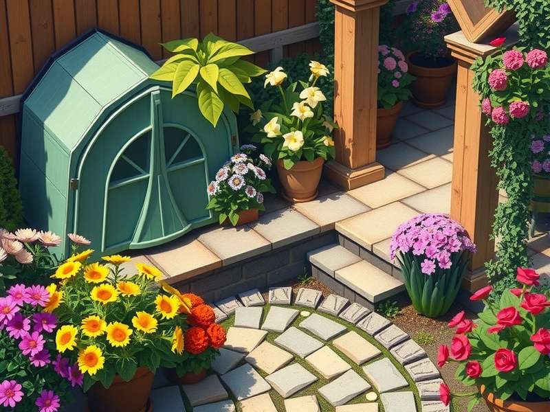Gardenscapes download interface on mobile device