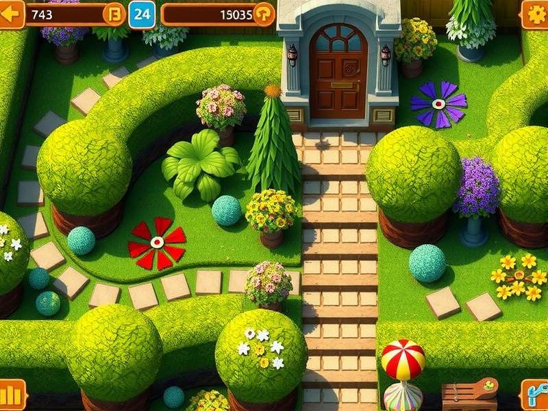 Gardenscapes game cheats and strategy guide featuring boosters, stars and garden design