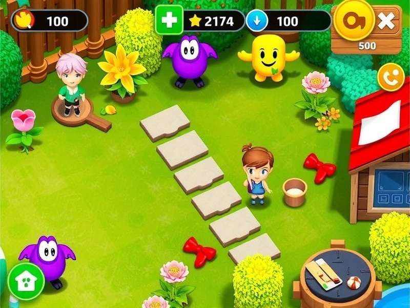 Gardenscapes cheats banner showing free coins and stars for Indian players