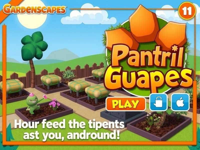 Gardenscapes game download banner – free download for PC and mobile in India