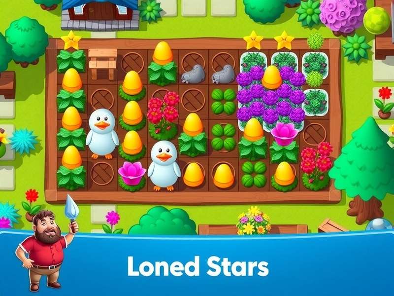Gardenscapes Mod Apk Unlimited Stars – Hero banner showing lush garden and unlimited stars interface