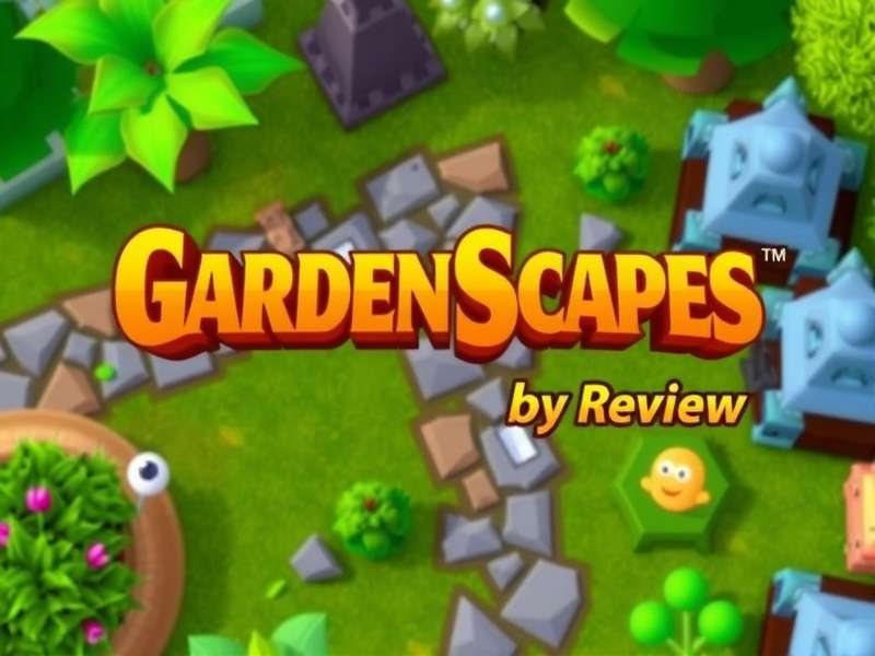 Gardenscapes mansion and garden overview — Playrix flagship game