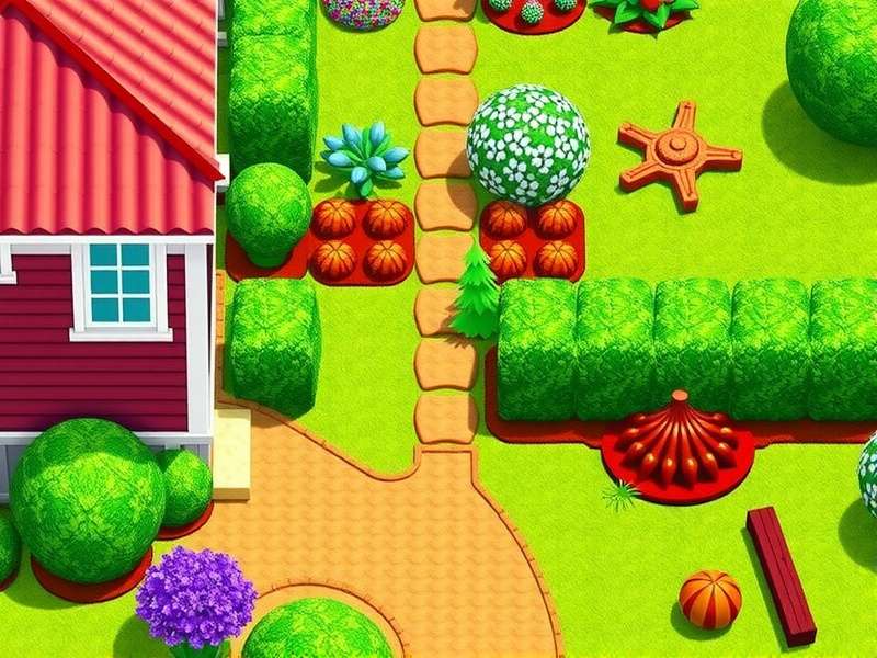 Gardenscapes Indian community data visualization showing player demographics from 2025 survey