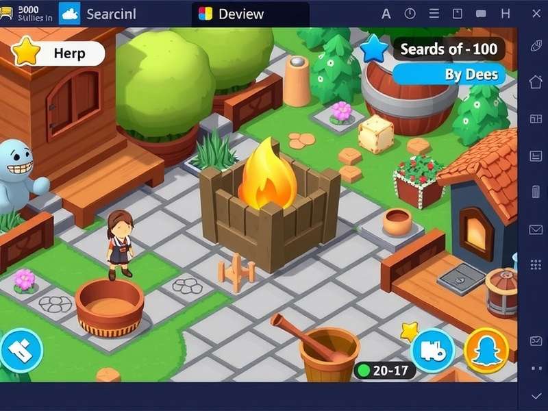 Gardenscapes Stars Hack Game Guardian - Hero Image showing gameplay and hack analysis